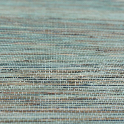 Wzornik tapety ECO-DESIGN RAMIE GRASS TURQUOISE GREEN