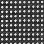 Czarna plecionka meblowa 1/2"