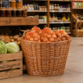 Duży kosz wiklinowy HARVEST NATUR w sklepie